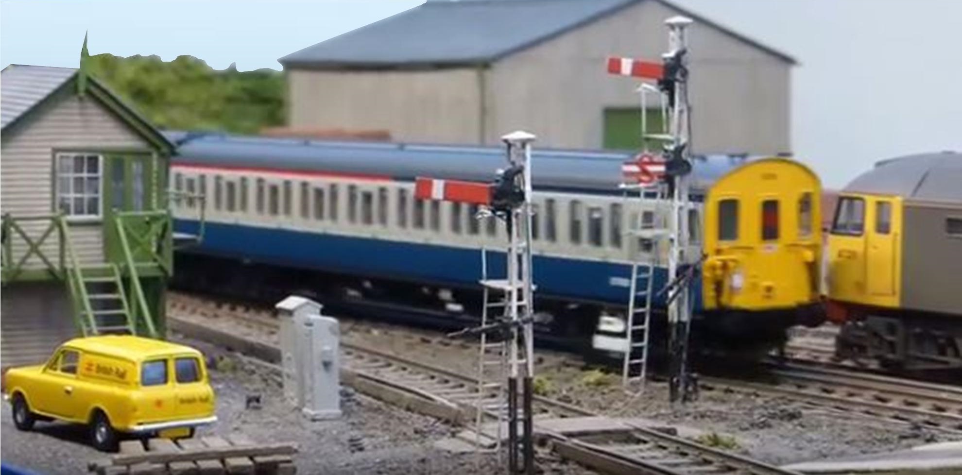 railway scenery for scale model trains
