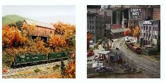 fall tones on model railroads