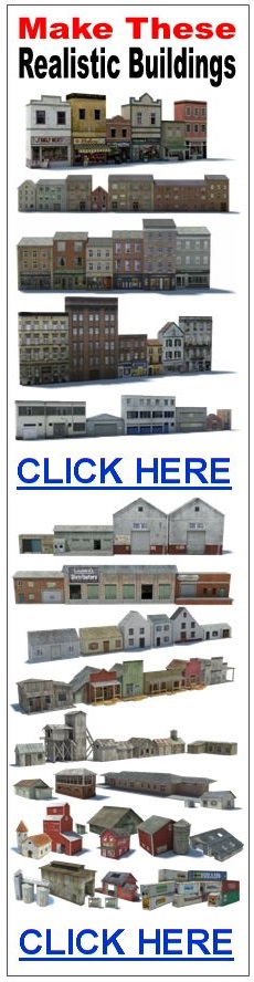 model railway buildings to download