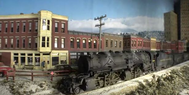 airbrushing model trains